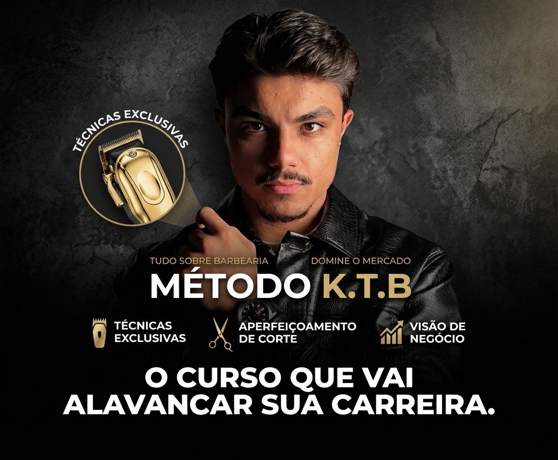 Método KTB - Curso de barbearia com Kauã Valério