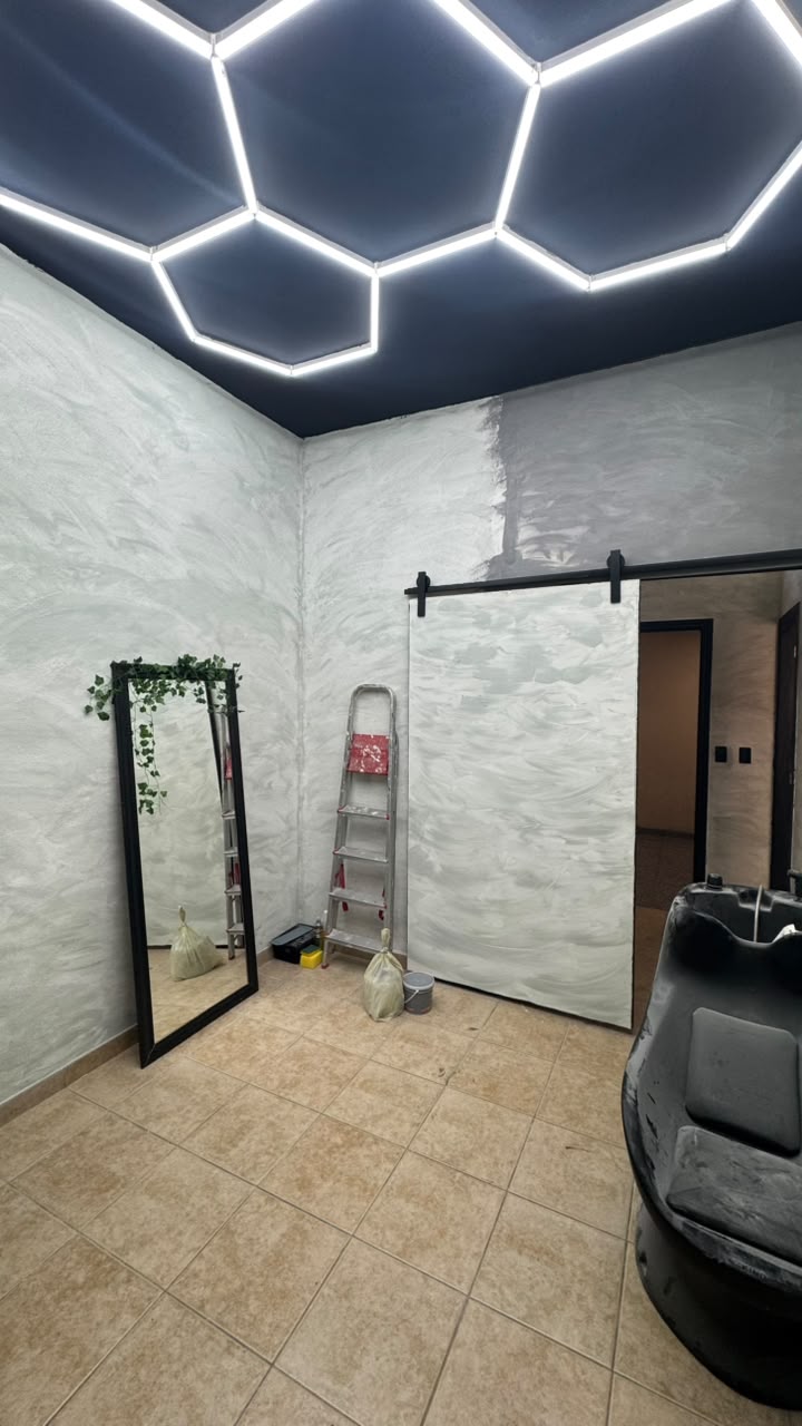 Projeto do novo espaço Kauã The Barber